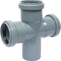 Крестовина VALFEX 50/50/50x87.5, внутренняя канализация 27205050