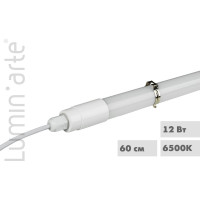 Светодиодный светильник Lumin'arte 12Вт 6500К IP65 Матовый LWT8D-12W/03