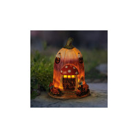 Садовый светильник ЭРА ERASF22-12 Сказка на солнечной батарее, полистоун,19 см, Б0053361