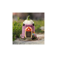 Садовый светильник ЭРА ERASF22-12 Сказка на солнечной батарее, полистоун,19 см, Б0053361