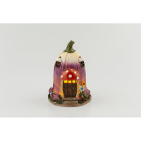 Садовый светильник ЭРА ERASF22-12 Сказка на солнечной батарее, полистоун,19 см, Б0053361