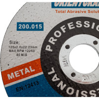 Диск отрезной по металлу (10 шт; 125x2x22.2 мм) Orientcraft OC1252022210