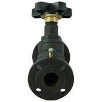 Балансировочный клапан DN.ru чугунный КБЛФ Ду40 Ру16 с ниппелями D080-00395