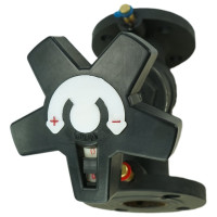 Балансировочный клапан DN.ru чугунный КБЛФ Ду40 Ру16 с ниппелями D080-00395