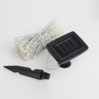 Садовая гирлянда ЭРА ERASF22-41 Занавес на солнечной батарее, теплый, 192 LED, 1.5х1.5 м Б0053372