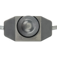 Провод с евроштекером и диммируемым выключателем duwi серебро, 2м H 03 VV-F 2x0,75 мм 2,5А 28578 6