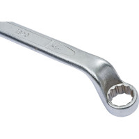 Накидной ключ дюймовый изогнутый IZELTAS sae 7/16"x1/2", длина 220 мм, 431031112