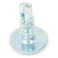 Саморез КВАДРА пресс-шайба, со сверлом, 4.2x13 цинк, кор. 200 шт. 420134000200