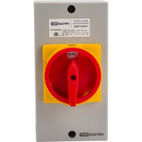 Кулачковый переключатель TDM ELECTRIC КПУ38У-25 /2098 откл-вкл 3Р IP54 SQ0715-0210