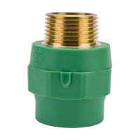 Комбинированная муфта Banninger полипропиленовая, зеленая, 32x1 НР 7R11087611