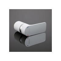 Смеситель для акриловой ванны Gappo 35к G1148 3 отверстия, белый+хром 531962
