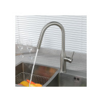 Смеситель для кухни Gappo 35к G4398-45 высокий выдвижной излив, сатин 547118