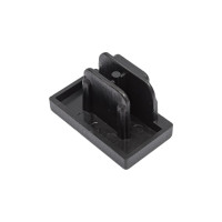 Торцевая заглушка типа G VolpeUFB-Q122 C21 BLACK 1 POLYBAG UL-00006066