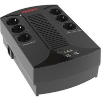 Линейно-интерактивный источник бесперебойного питания DKC 800 ВА/480 Вт, 1/1, 6xSchuko, USB для зарядки (2), USB + RJ11, 1x8Aч INFOPDU800