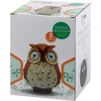 Садовый светильник ЭРА ERAFYS0110 Сова рыжая на солнечной батарее, пол Б0044842