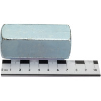 Удлиняющая гайка КРЕП-КОМП цинк, DIN 6334, М24x72, 1 шт. гу2472мф