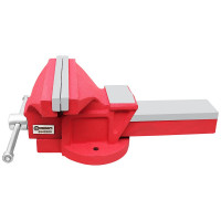 Стальные тиски ForceKraft с наковальней 8''-200мм FK-6540208(47021)