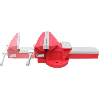 Стальные тиски ForceKraft с наковальней 8''-200мм FK-6540208(47021)