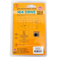 Цилиндровый механизм KALE KILIT 164 DBN-E/70 (30+10+30) мм, латунь, 5 кл. 26529