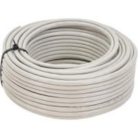 Кабель витая пара TDM ELECTRIC народный U/UTP Cat 5e 4х2х24AWG CCA (25м) PVC, серый SQ0107-0113