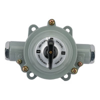 Пакетный выключатель TDM ELECTRIC ПВ2-16 2П 16А 220В, силуминовый корпус, IP56 SQ0723-0065