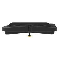 Бак для душа Экопром Rostok Ok 110 л с лейкой чёрный 2014.0110.899.001