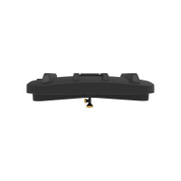 Бак для душа Экопром Rostok Ok 110 л с лейкой чёрный 2014.0110.899.001