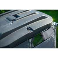 Бак для душа Экопром Rostok Ok 110 л с лейкой чёрный 2014.0110.899.001