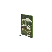 Блокнот BRAUBERG VISTA Commando А5, 143x210 мм, под кожу, гибкий, 80 л 112081