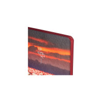 Блокнот BRAUBERG VISTA Flamingo малый формат, 100x150 мм, А6, под кожу, гибкий, тиснение фольга 112099
