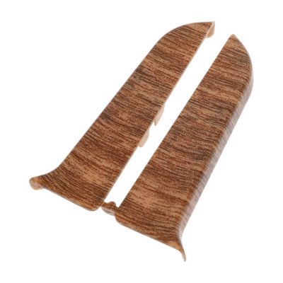 Торцевые заглушки для плинтуса IDEAL Классик 70 мм, 281 Палисандр К-П70-Тп-Ф1 281 ПЛС