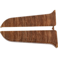 Торцевые заглушки для плинтуса IDEAL Классик 70 мм, 281 Палисандр К-П70-Тп-Ф1 281 ПЛС