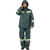 Костюм Эксперт Спецодежда Комфорт, темно-зелёный/неоновый, р. 52-54, рост 170-176 6446000052535