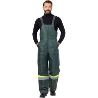 Костюм Эксперт Спецодежда Комфорт, темно-зелёный/неоновый, р. 52-54, рост 170-176 6446000052535