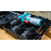 Аккумуляторная ударная дрель-шуруповерт TOTAL Li-ion TIDLI1232