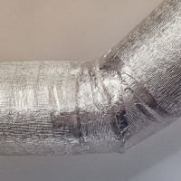 Алюминиевая клейкая лента AVIORA DSAF 60 мкм, 50 мм, 50 м 302-208