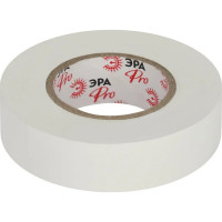 Изолента ЭРА PRO150WHITE ПВХ, профессиональная, 19 мм х 20 м х 150 мкм, белая Б0057288