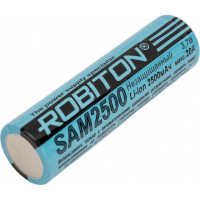 Аккумулятор ROBITON SAM2500 20А Samsung 18650-25R без защиты 15704