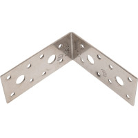 Крепежный прочный уголок VORMANN 90x90x40x2 мм, нержавеющая сталь 070929000RF