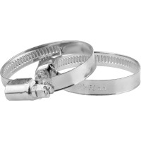 Обжимной хомут MasterProf 9 мм, цинк, 32-50 мм, 2 шт. ИС.140851