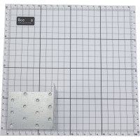 Крепежный равносторонний уголок РК ГРУП 60x80x80 РКГ00007725