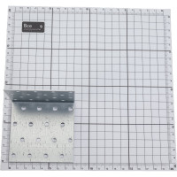 Крепежный равносторонний уголок РК ГРУП 80x80x80 РКГ00008122