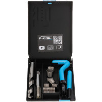 Набор для восстановления резьбы VOLKEL М12x1,0 14 предметов V-Coil V04024