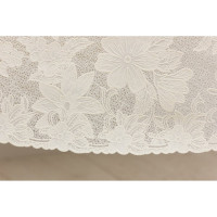 Скатерть Towa Ажурная Flower круглая 177 см, сепия 6828