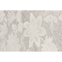 Скатерть Towa Ажурная Flower круглая 177 см, сепия 6828
