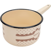 Эмалированный ковш appetite 1.5 л цилиндрический без крышки Vintage 1с42с Vintage