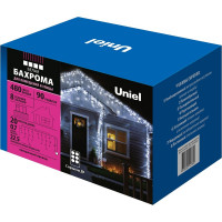 Светодиодная бахрома Uniel ULD-B20007-480/DTA/RC WHITE IP44 UL-00008559