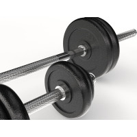 Набор гантелей и штанга в кейсе UNIXFIT 50 kg DBKITU50