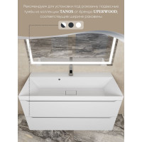 Раковина для ванной комнаты uperwood Classic New 100 см, с декоративной крышкой для слива 291021041