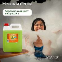 Мыло жидкое Золушка 5 л антибактериальное Зодиак Алоэ-вера К-10-5 603687